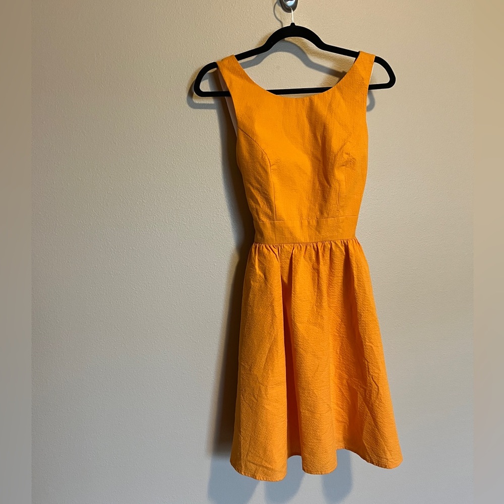 Orange Gameday Dress